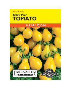Solanum, Tomato Cherry (Pole) 'Yellow Pear' Heirloom