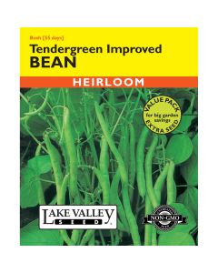 Phaseolus, Stringless Bean (Bush) 'Tendergreen Improved' Heirloom Value Pack