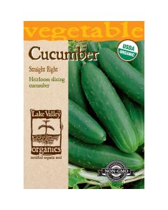 Cucumis, Cucumber 'Straight Eight' Organic Heirloom