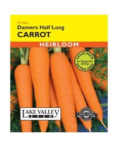 Daucus, Carrot Danvers 'Half Long' Heirloom Value Pack