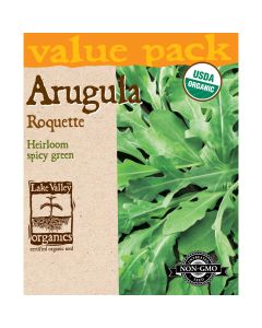 Eruca, Arugula 'Roquette' Value Pack ~ 5g