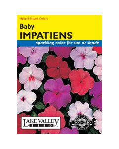 Impatiens, Walleriana Mix 'Baby' Hybrid