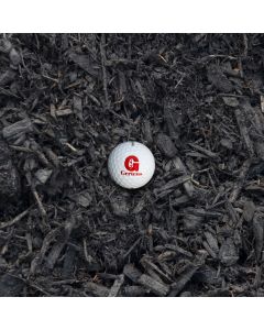 Green Loon® Custom Black Hardwood Mulch per bag