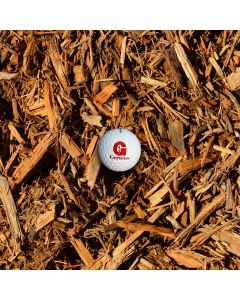 Green Loon® Custom Gold Hardwood Mulch per bag
