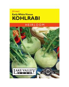Brassica, Kohlrabi, Early White Vienna, 2g