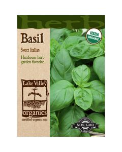 Ocimum, Basil, Sweet Italian Basil, 0.75g
