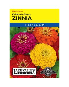 Zinnia Mix 'California Giants' Heirloom