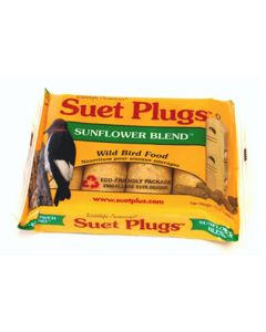 Wildlife Sciences, Suet Plugs Sunflower Blend 4 Pack
