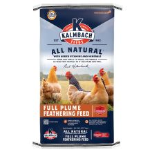 KALMBACH&reg; Full Plume&reg; Feathering Poultry Feed Mini Pellets 50 lb bag