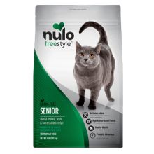 nulo&reg; FreeStyle Adult Cat High-Protein Kibble for Seniors Alaska Pollock, Duck & Sweet Potato Grain-Free Recipe