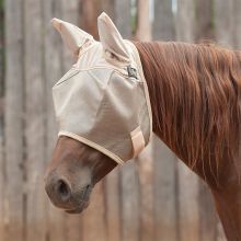 Cashel Econo Fly Mask with Ears Gold