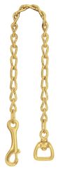 Weaver Equine Lead Chain, Brass Plated