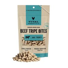 Vital Essentials Freeze-Dried Raw Protein Beef Tripe Bites